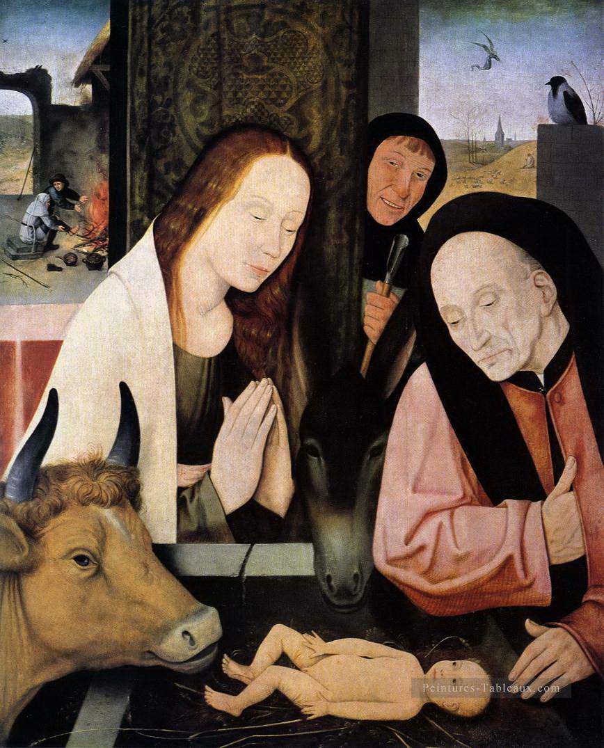 l’adoration de l’enfant Hieronymus Bosch Peintures à l'huile